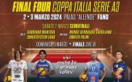 Sabato 2 e Domenica 3 Coppa Italia Serie A3 a Fano