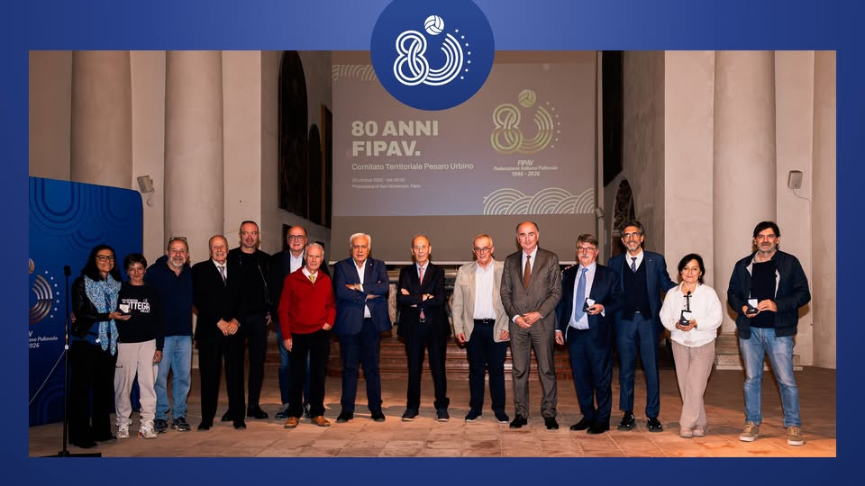 80 Anni Fipav: una serata da ricordare